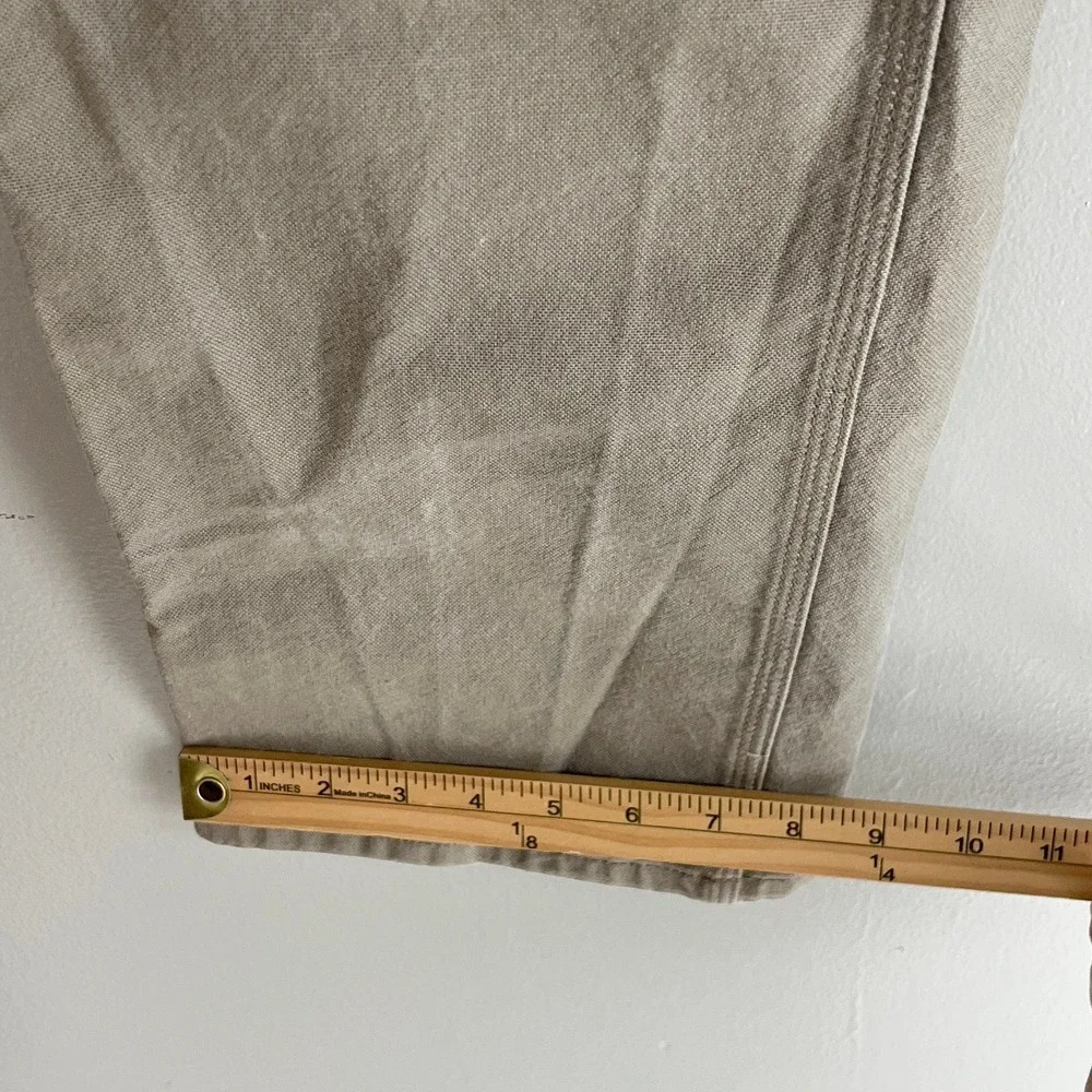 Carhartt Mens Relaxed Fit Canvas Carpenter Pants Tan Barn Chore Workwear 32x30 - Picture 9 of 12